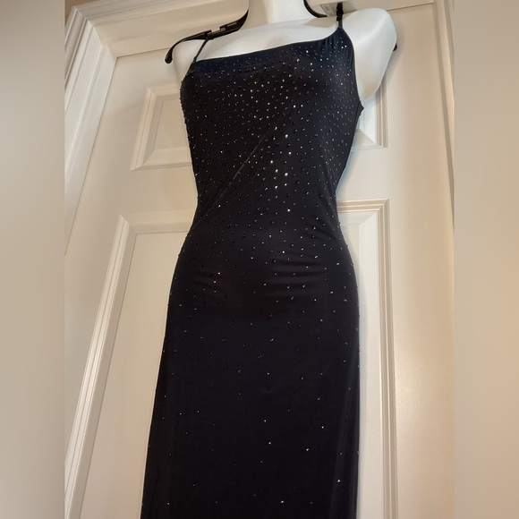 SKIMS: NWT - SWAROVSKI JELLY SHEER MAXI DRESS - Picture 4 of 9